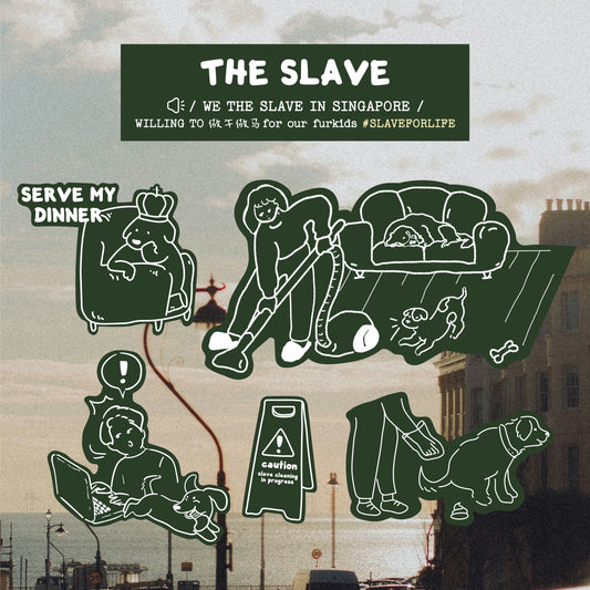 THE SLAVE Sticker Pack