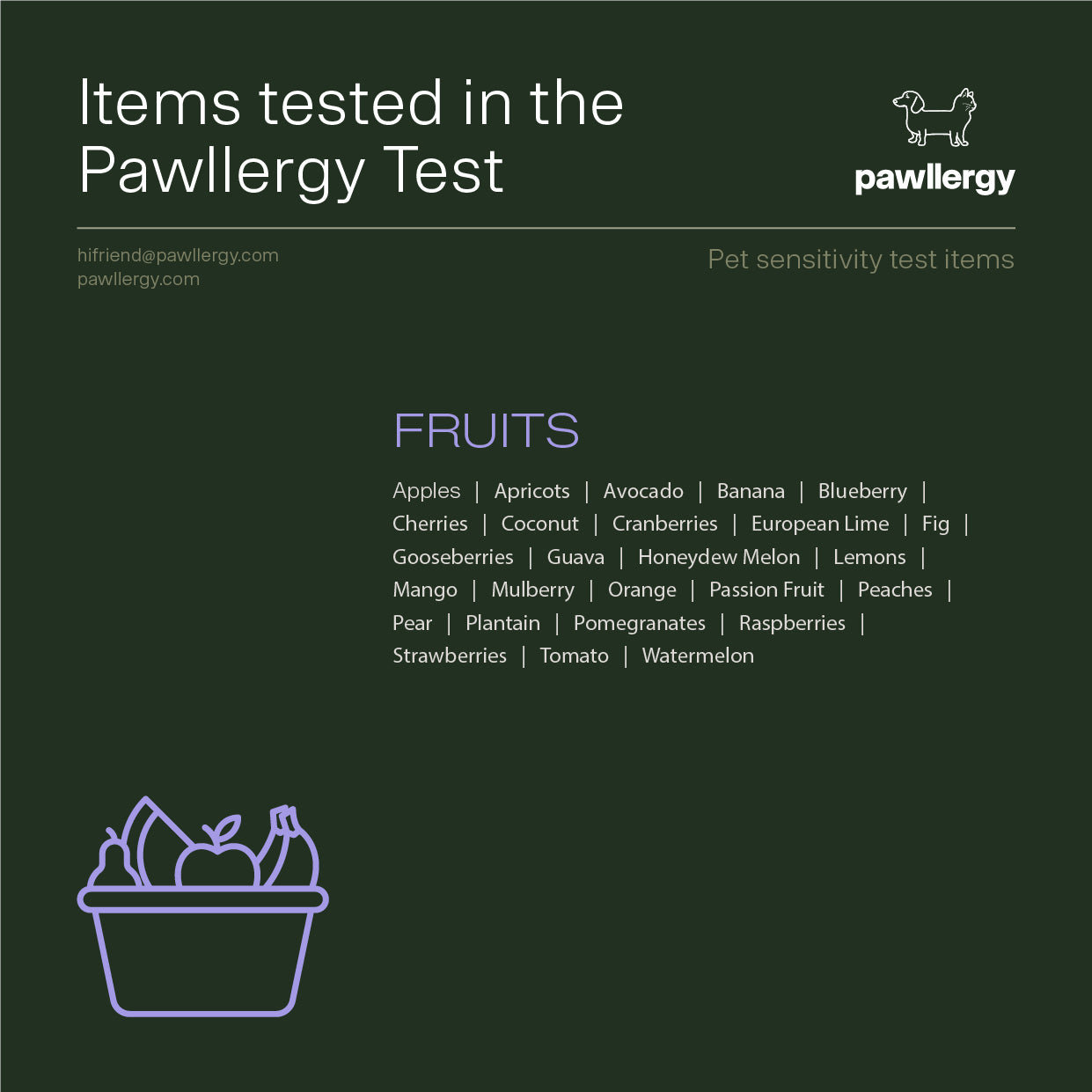 Pawllergy Test