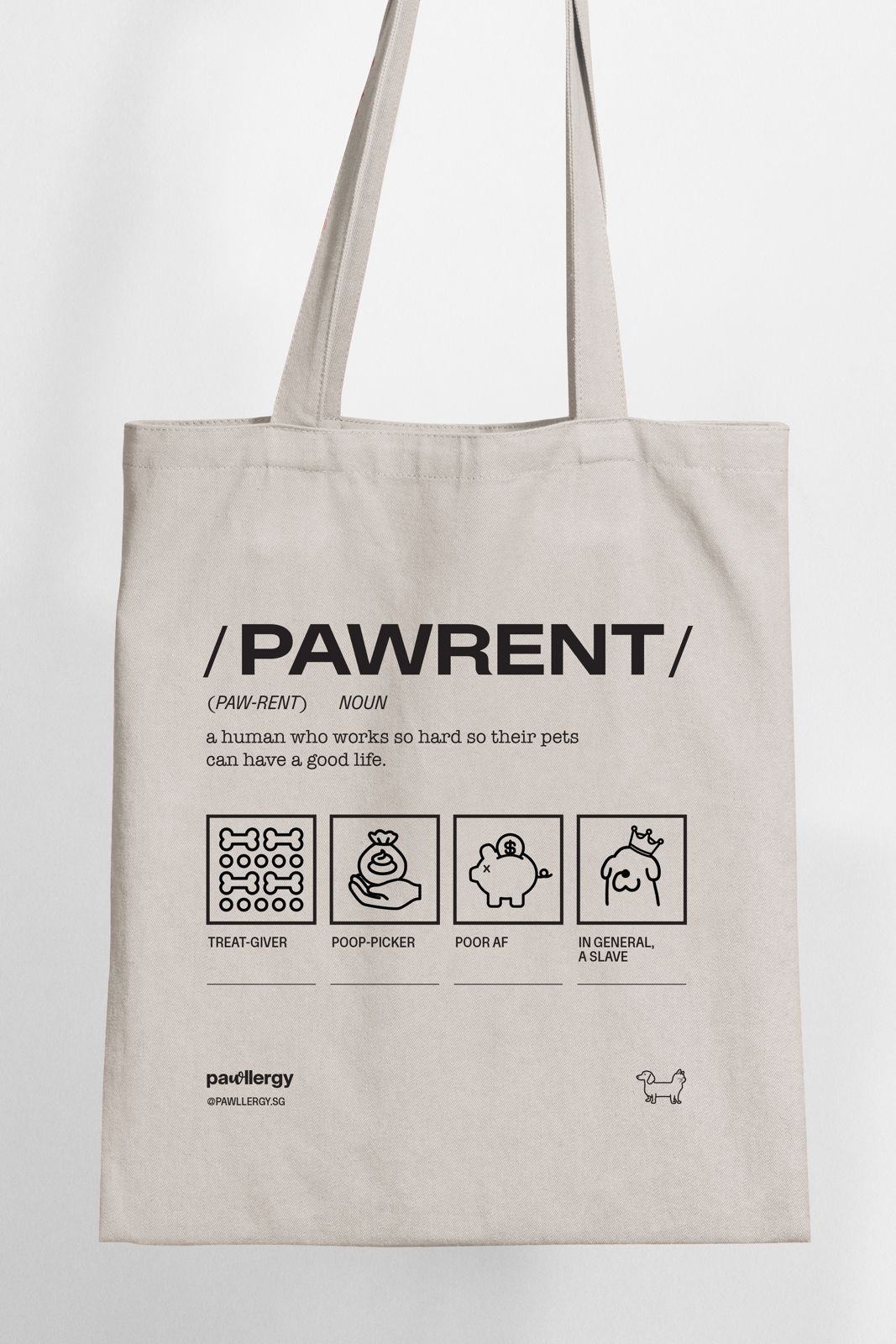 The Pawrent Totebag